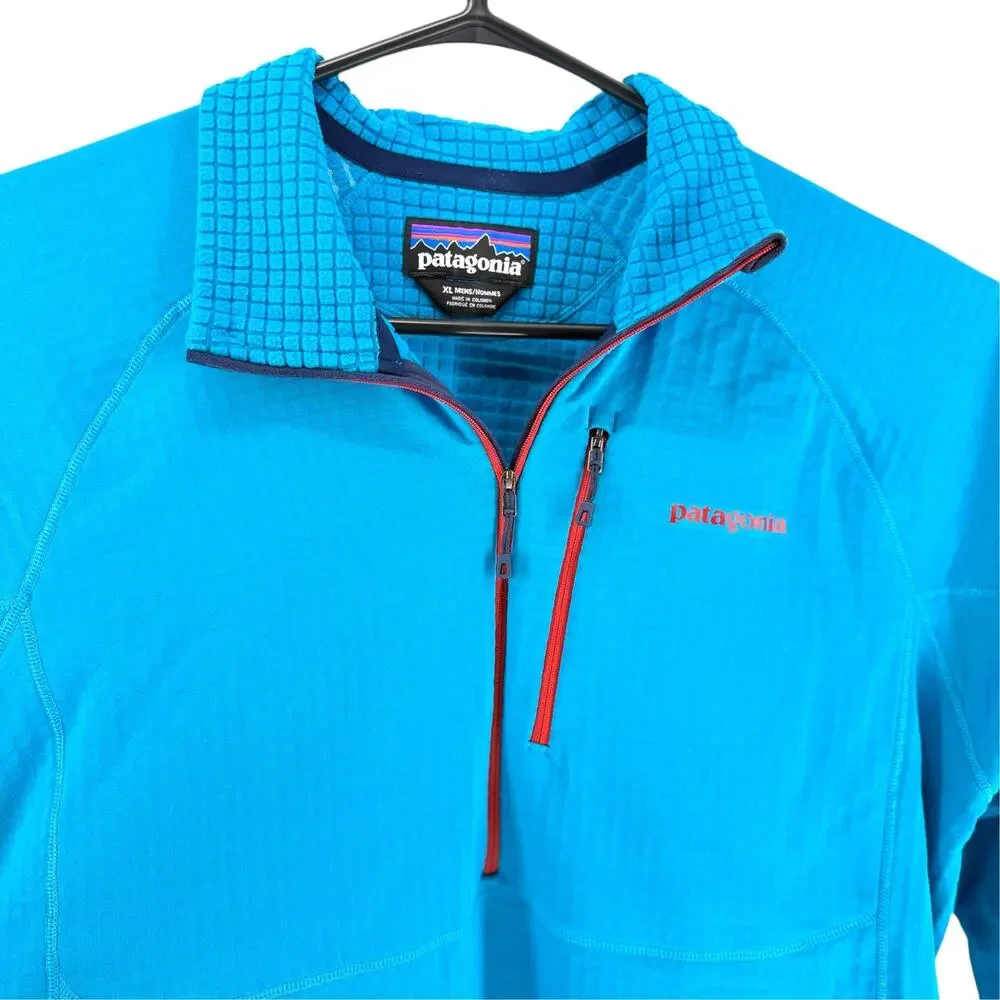 Patagonia R1 Pullover Fleece Half Zip Men's XL Outdoor Performance Ventura